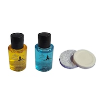 Star Otel Tipi Duş Şampuanı 28 ML + Duş Jeli 28 ML + Banyo Sabunu 15 G 200'lü