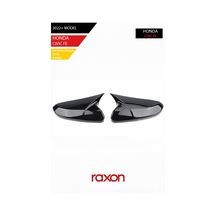 Honda Cıvıc Fe 2022+ Batman & Yarasa Ayna Kapağı Parlak Piano Black Sport