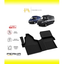Mercedes Sprinter W906 Ön Çift Koltuk 2006 Ve Üstü 4d Havuzlu Paspas