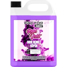 Factor360 Royal Violet Mor Renkli Oto Yıkama Köpüğü Oto Şampuan 1:15 Konsantre 5 L