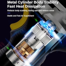 Dinosaurs 120w Araba Hava Pompası Kablolu Elektrikli Araba Lastiği Şişme Pompa Lastikler İçin Taşınabilir Hava Kompresörü Dijital Oto Lastik Şişirme