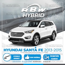Rbw Hybrid Hyundai Santa Fe 2013-2015 Ön Silecek Takımı - Hibrit