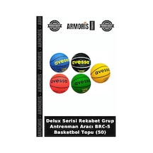 Delux Serisi Rekabet Grup Antrenman Aracı Brc-5 Basketbol Topu 50