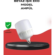 Enerji Tasarruflu Şarjlı Led Ampul 30w Beyaz Işık Diğer
