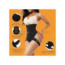 Norcia Sports Cuff Tummy Trainer - Popo Kaldırma Açık Göğüs Karın Kontrol Karın Kontrol Kalça Kaldırma Korsesi Siyah - 598874459 Siyah - 598874459 Siyah