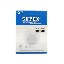 Supex Extra Long Battery CR2330 3V Lityum Pil
