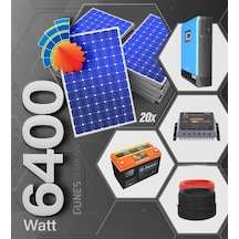 Solar Enerji Paketi 7,280 Kwh Konforlu Kullanım Düzeyindeki Bir Evin Bütün Enerji İhtiyacını Karşılar