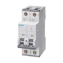 Siemens 5sy5216 7 16a 2 Fazlı Dc Anahtarlı Otomatik Sigorta 10ka C Tipi Yavaş Karakterli