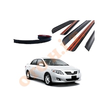 Toyota Corolla Uyumlu 06-12 Uyumlu Bagaj Üstü Spoiler Mat Siyah
