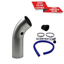 Hava Filtre Uzatma Metal 76 Mm X31 Cm Silver Gri 4686333