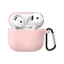 Airpods 4.nesil/anc Liquid Silicone Lansman Pembe Airpods 4 İle Uyumlu Kılıf - Pembe