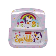 Fisher Price Bölmeli Mama Kasesi -Unicorn Desenli Çok Renkli