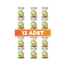 Wondercat Tavuklu Yetişkin Kedi Konservesi 400gr X 12 Adet