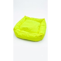 Lepus Kedi Köpek Yatak Medium Lime En65cm-boy65cm-yük.15cm