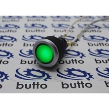 K16-g-272-gd 22mm Buton Yeşil