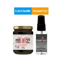 Mr. Love Erkeklere Özel Doğal Macunu 250 Gr & Mr. Love Uzun Süreli Sprey