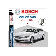 Volvo V60 Muz Silecek Takımı 2011-2017 Bosch Aerotwin
