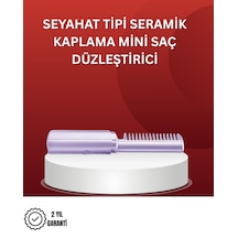 Isıtmalı Saç Düzleştirici Fırça Kablosuz Ve Hafif Tasarım