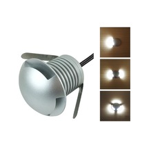 Sones 3w Led Gömülü Polarize Gömülü Lamba Ip67 Su Geçirmez Kaplumbağa Kabuğu Lambası Açık Bahçe Çim Lambası, Beyaz Işık 4000k Q1 Tek Yönlü Işık