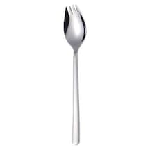 Gümüş Roamtic Moda Mutfak Kaşığı Erişte 1 Spork Meyve Çatalı Salata Çok Fonksiyonlu 2 Restoran Aracında