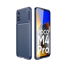 Nourthkiingdom Poco M4 Pro 4g Kılıf Nrtk Negro Silikon Kapak - Lacivert Lacivert