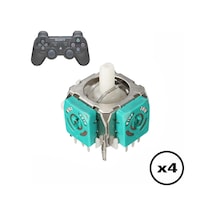 4 Adet Ps3 Analog Motor Playstation 3 Kol Tamiri 3d Joystick Ps3 Motor Yedek Parça