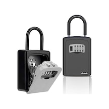 İnsafe Isc802key Şifreli Çelik Kasa Anahtar Kasası Kutusu Gri
