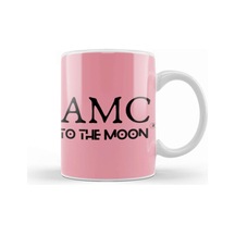 Amc Stock To The Moon Queens Kupa Bardak Porselen No10739 Karışık