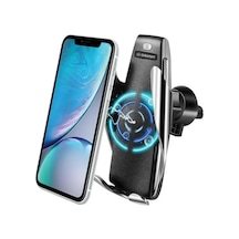 Linksmart Lsm01 Wireless Sensörlü Araç Şarjı + Telefon Tutucu