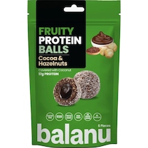 Balanu Kakao Dolgulu ve Fındıklı Meyveli Protein Topları 110 G