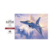 Hasegawa Pt45 7245 1/48 Ölçek, F-22 Raptor, Savaş Uçağı Plastik Model Kiti-48799