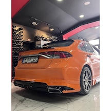 Corolla Uyumlu 2019... Arka Tampon Eki-----fibersan Tuning