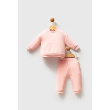 U.S. Polo Assn. Kız Bebek Pembe Takım Usb2738-c-v2 Pembe