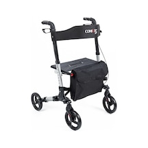 Comfort 9102 Lüx Rollatör Tekerlekli Walker Yürüteç Oturaklı Frenli Hasta Yürüteci
