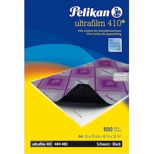 Pelikan 410 Karbon Kağıdı Ultrafilm Siyah Renk 100 Lü Paket