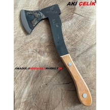 Aki Dövme Çelik Kamp Baltası El Yapımı Balta Nacak 800Gr