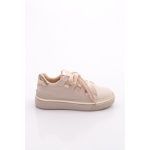 Dgn B0063 Kadin Spor Ayakkabi Bej