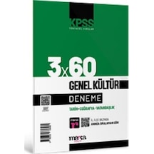 KPSS Genel Kültür 3x60 Deneme- Marka Yayınları