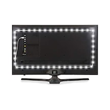 4x50cm Beyaz Lcd Led Tv Arkası Aydınlatma Usb Şerit Led Işık