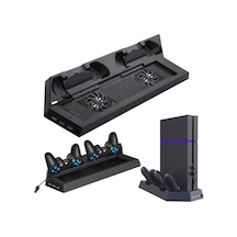 Multi-function Fanlı Stand Ps4, Ps4 Slim Pro Uyumlu Multi-function Fanlı Stand Ps4, Ps4 Slim Pro Uyumlu