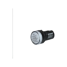 EUROWEST LS-220V-B 22MM BEYAZ LED SİNYAL LAMBASI