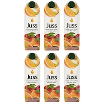 Juss Karışık Meyve Nektarı 1 Lt X 6 Adet