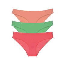 3 Adet Süper Eko Set Likralı Kadın Slip Külot 543 Beden: Xl Standart