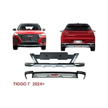 Autogp Chery Tiggo 7 Promax Ön Ve Arka Tampon Koruma Difüzör Plastik 2024+