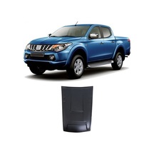 Mitsubishi L200 2015-2019 Uyumlu Ön Kaput Scoop Havalandırma 1 Parça Abs Mat Siyah