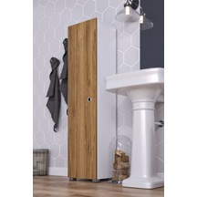 Saltık Çok Amaçlı Banyo Mutfak Kiler Dolabı Ceviz