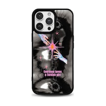 Apple iPhone 16 Uyumlu Desenli Parlak Telefon Kılıfı