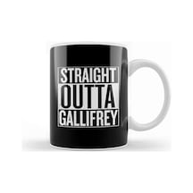 Straight Outta Gallifrey Doctor Who White Kupa Bardak Porselen Karışık