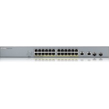 Zyxel Gs1350 26Hp 24 Port 10/100/1000 24Xpoe 375W 2Sfp Yonetıle