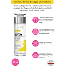 Apis Natural Ceramide Power Besleyici Günlük Cilt Bakım Kremi 50 ML